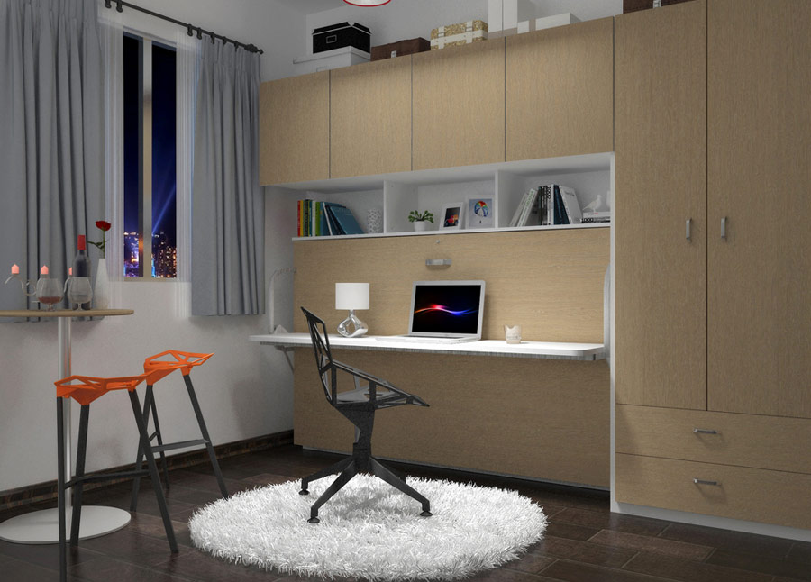 Bedroom Case 2 Closed Effect