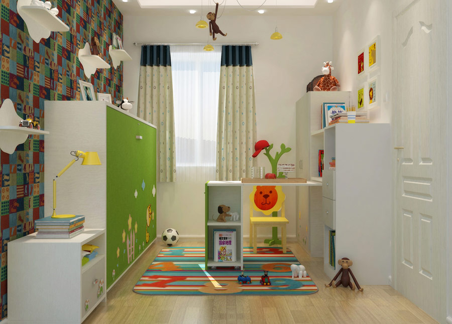 Dormitorio adolescente cerrado